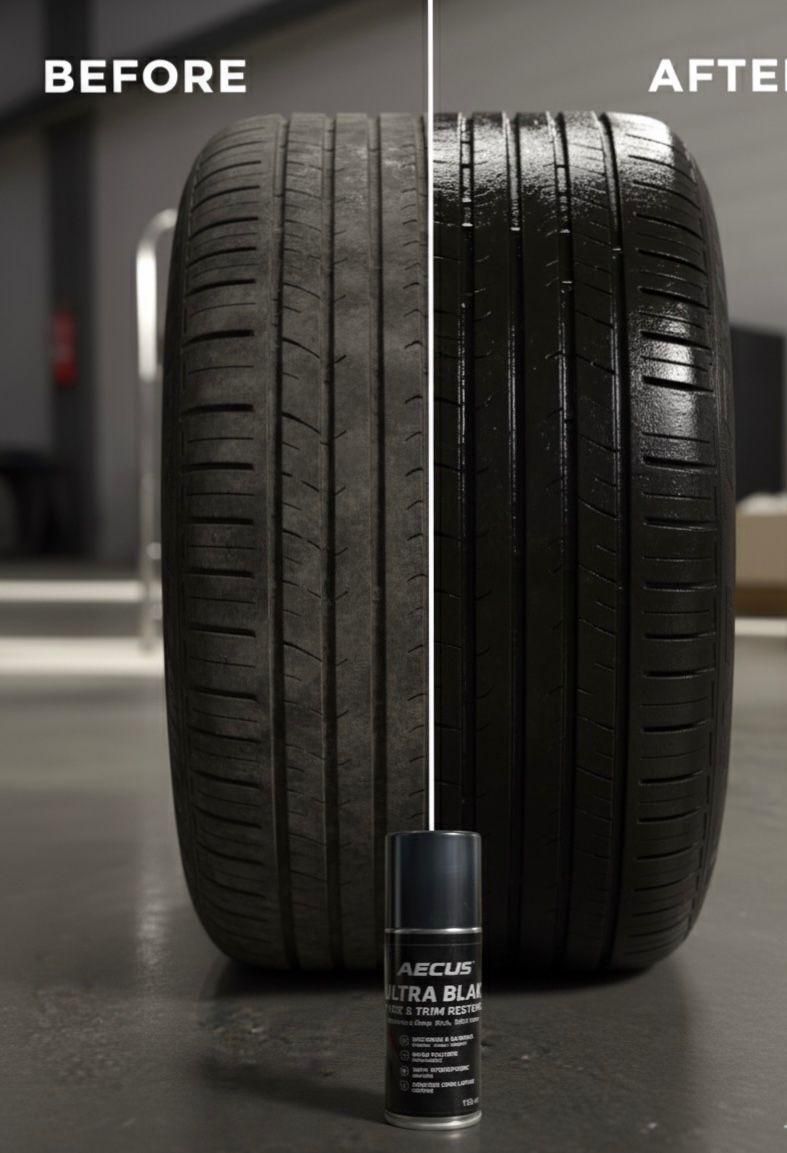 Bring Your Tyres Back to Life with ULTRA BLACK!