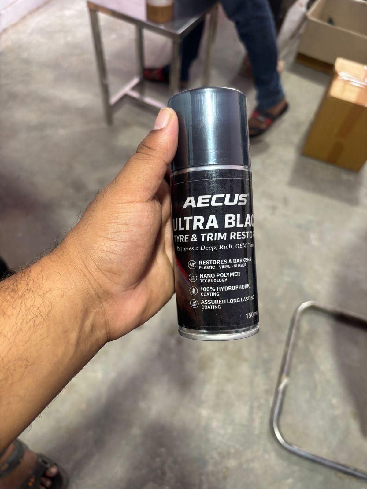 Bring Your Tyres Back to Life with ULTRA BLACK!